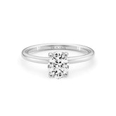 Oval Cut Diamond Engagement Ring - Dracakis Jewellers